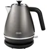 Bild von De'Longhi Wasserkocher Distinta Titanium, Edelstahl, 1,7 L, 3000 W, Titan Schwarz für schnelles Aufbrühen