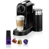 Bild von Nespresso Kaffeemaschine: De'Longhi CitiZ & Milk Schwarz mit Aeroccino Milchaufschäumer, 19 Bar Druck, 2 Tassengrößen, 25 Sek. Aufheizzeit