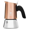 Bild von Bialetti Stovetop Espressokanne, 2 Tassen Kupferfassung, Moka Express Italienische Kaffeemaschine für alle Herdarten