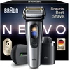 Bild von BRAUN NEVO Elektrorasierer mit AeroTouch-Technologie, 7-in-1 Care System, Smart Display & Lade-Reiseetui für eine perfekte Rasur