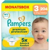 Bild von Pampers Premium Protection Windeln Größe 3 (204 Stk.), 6-10kg, Baby Feuchtigkeits- und Auslaufschutz für trockene Haut