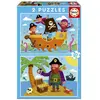 Bild von Educa 2x20 Piratenpuzzle