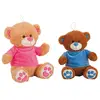 Bild von Creaciones Llopis Teddybär-t-shirt Aus Samt 32 Cm