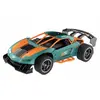 Bild von Tachan Blaues Rc-sportauto Mit Rauch Im Maßstab 1:14