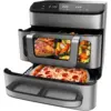 Bild von Cecotec Cecofry FoodCourt 18000 Heißluftfritteuse Backofen, 18L, 2700W, Pizzastein, Sync-Funktion, Farbdisplay, Edelstahl, 4Pizza-Kapazität