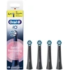 Bild von Oral-B iO Original Aufsteckbürsten für Elektrische Zahnbürsten   Sanfte Reinigung für empfindliches Zahnfleisch - 4er Pack Schwarz