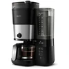 Bild von Philips Filterkaffeemaschine mit Mahlwerk: All-in-1 HD7888/01 für 10 Tassen, Mahlwerk, 24h-Timer, Warmhaltefunktion, Schwarz