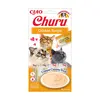 Bild von INABA Katzenfutter: Churu Cremige Hühnchen-Paste in der praktischen Standard-Größe für kulinarische Katzenverwöhnung