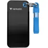 Bild von Pocket SSD 1 TB, Schlüsselanhänger mit Kabelbefestigung, Schwarz/Blau