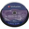 Bild von DVD+R Double Layer Matt Silver 8.5 GB, 8x, 10er DVD-Rohlinge