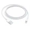 Bild von Lightning auf USB Kabel, 1 m, weiß
