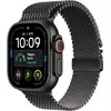 Bild von Watch Ultra 4, GPS + Cellular, 49mm, Schwarz Titaniumgehäuse mit Schwarzem Milanese Armband - M Smartwatch