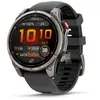 Bild von fenix 8 Pro - 47 mm, AMOLED Sapphire, Graphit/Schwarz Titan mit QuickFit®-Silikon-Armband 22 mm Smartwatch