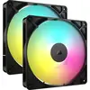 Bild von RS140 ARGB 140mm PWM, 2 Stück, Schwarz